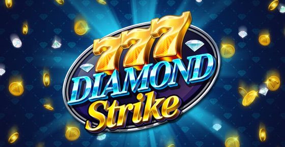 Portada de 777 Diamond Strike, tragamonedas con jackpot del casino de Bethard